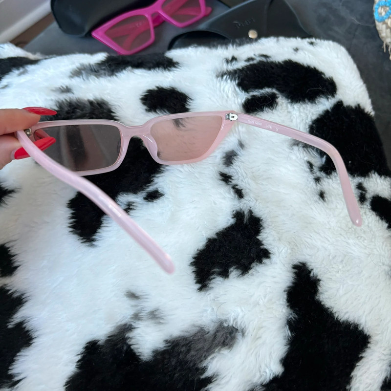 Pink Cat Eye Sunglasses 4