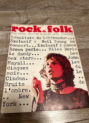 Mick jagger Rock&folk #51, condition: Very good, €10.00, €11.20 includes Buyer Protection