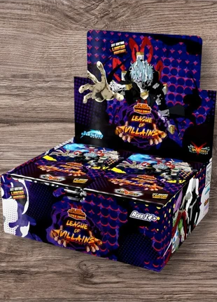 My Hero Academia CCG League of Villains Booster Box x24, marke: My Hero Academia, zustand: Neu, mit Etikett, 34,00 €, 36,40 € inklusive Vinted-Käuferschutz