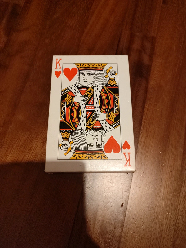 Flash Paper Playing Cards