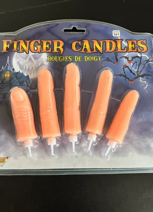 Decoration Halloween Bougies doigts, staat: Nieuw zonder prijskaartje, € 5,00, € 5,95 inclusief Kopersbescherming