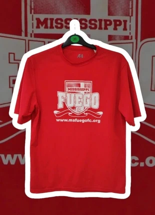 A4 Mississippi Fuego FC T Shirt, Red, Size L, brand: A4, condition: Very good, size: L, £5.00, £5.95 includes Buyer Protection