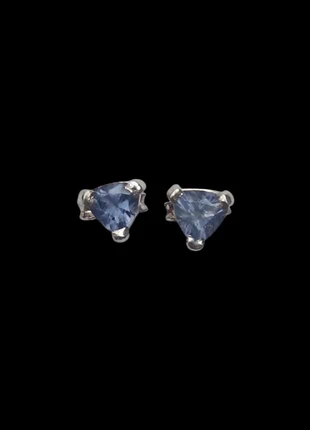 Boucles d'oreilles Cordiérite en Argent, staat: Heel goed, € 35,00, € 37,45 inclusief Kopersbescherming Pro