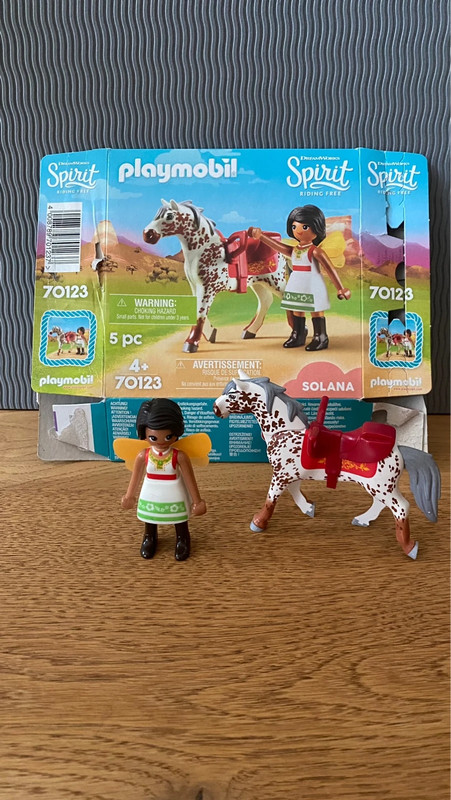 Playmobil 70123 Spirit - Riding Free Solana beim Voltigieren 1