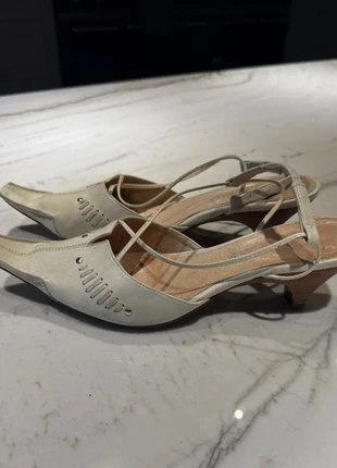 Slingbacks tout cuir vintage, brand: San Marina, condition: Very good, size: 41, €9.00, €10.15 includes Buyer Protection