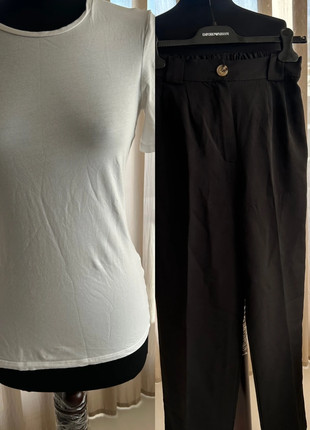 Pantalone e t-shirt donna / Pantalon et t-shirt femme, marque: Tezenis, état: Très bon état, taille: M / 38 / 10, 8,00 €, 9,10 € Protection acheteurs incluse