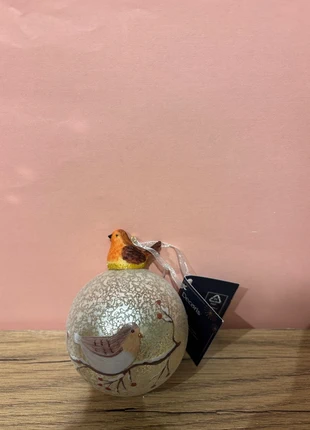 Kerstbal/ornament rooibos vogel, marque: Decoris, état: Neuf avec étiquette, 3,99 €, 4,89 € Protection acheteurs incluse