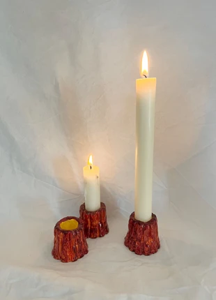 3 Bougeoirs Cannelés tromp l'oreille, marke: Fait Main, zustand: Neu, 15,00 €, 16,45 € inklusive Vinted-Käuferschutz