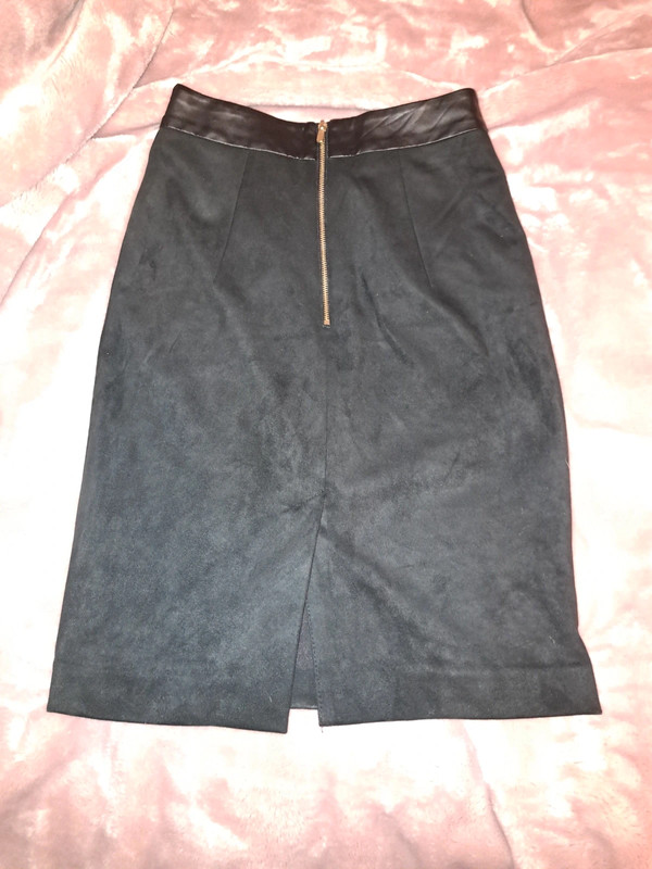 Suede Pencil Skirt 5