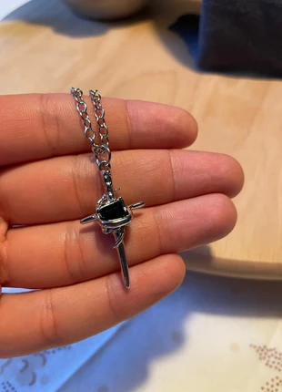 y2k Halskette/Necklace Chromelook, merk: CHROME, staat: Heel goed, € 7,00, € 8,05 inclusief Kopersbescherming