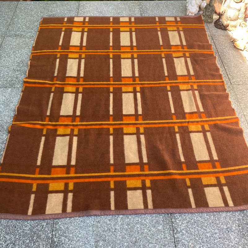 Vintage mid century modern blanket 2