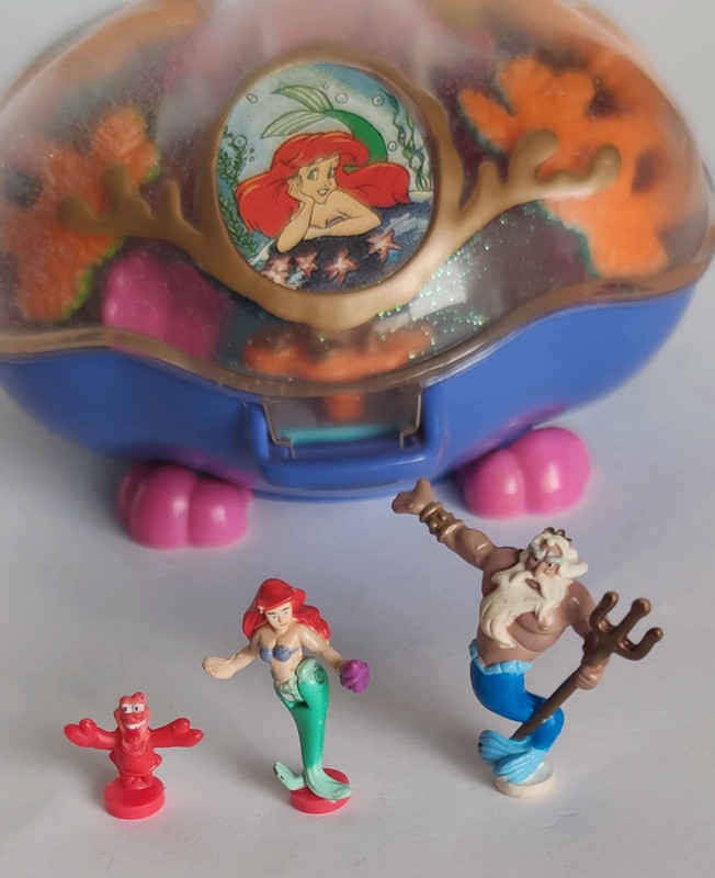 Polly Pocket Mattel Vintage Disney The Little Mermaid La petite