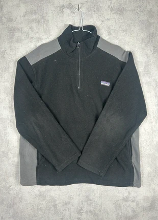 Half-Zip Patagonia Noir et Gris - Taille L, brand: Patagonia, condition: Very good, size: L, €39.90, €42.60 includes Buyer Protection