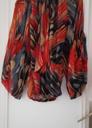 Haut amples épaules dénudées en voile coloré cache cœur orange femme M my collection, marke: My Collection, zustand: Sehr gut, größe: M / 38 / 10, 8,00 €, 9,10 € inklusive Vinted-Käuferschutz