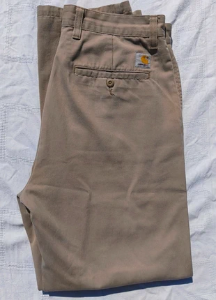 Pantalon Carpenter Carhartt marron/beige regular, marque: Carhartt, état: Très bon état, taille: L, 25,00 €, 26,95 € Protection acheteurs incluse