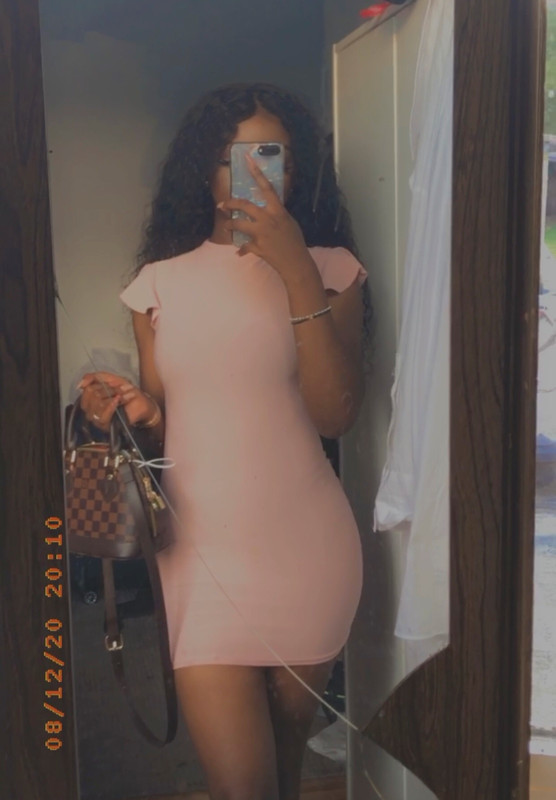 Pink top plt dress