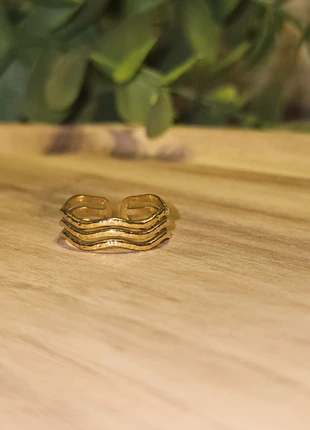 Anel ajustável de aço inoxidável, marca: Tendance, estado: Novo com etiquetas, tamanho: Ajustável, €9.99, €11.19 inclui Proteção do Comprador