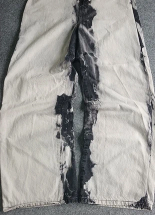 Vintage y2k acid wash 100% cotton size Large denim baggy fit jeans, marca: Vintage Dressing, estado: Muito bom, tamanho: L, €16.99, €18.54 inclui Proteção do Comprador