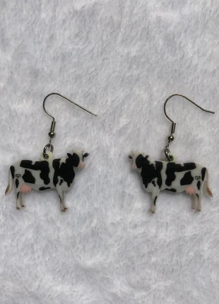 Boucles d’oreilles vaches, état: Très bon état, 3,00 €, 3,85 € Protection acheteurs incluse