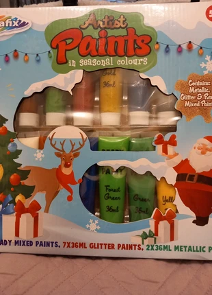 Grafix Artist Paints. Contains metallic, glitter and ready made paints, brand: Grafix, condition: New without tags, size: One size, £5.00, £5.70 includes Buyer Protection
