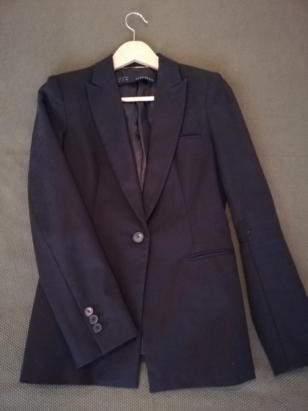 Blazer preto Zara 1