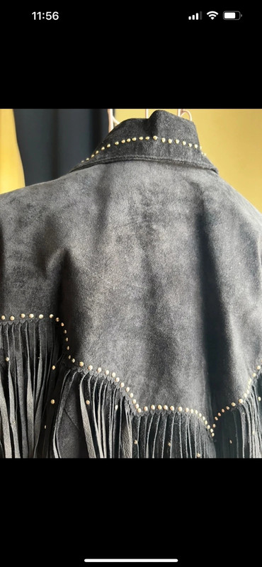 Tribe America fringe leather jacket 5