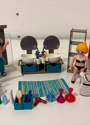 Playmobil badkamer voor het woonhuis, marca: Playmobil, estado: Muito bom, tamanho: 4 anos / 104 cm, €7.50, €8.58 inclui Proteção do Comprador