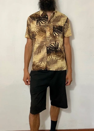 Vintage palms fronds hawaiian shirt, marca: Vintage Dressing, estado: Muito bom, tamanho: M, €28.00, €30.10 inclui Proteção do Comprador