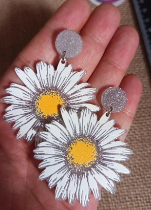 Margaritas grandes pendientes, marque: Local, état: Très bon état, 5,00 €, 5,95 € Protection acheteurs incluse