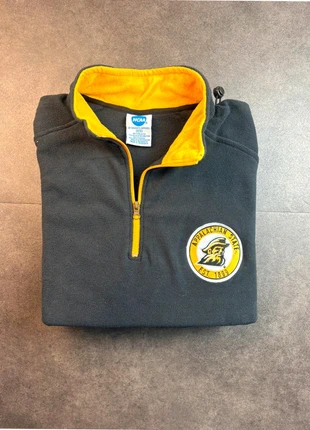 Half zip 1/4 polaire u.s.a NCAA col camionneur vintage | taille M | noir, marke: NCAA, zustand: Sehr gut, größe: M, 55,00 €, 58,45 € inklusive Vinted-Käuferschutz