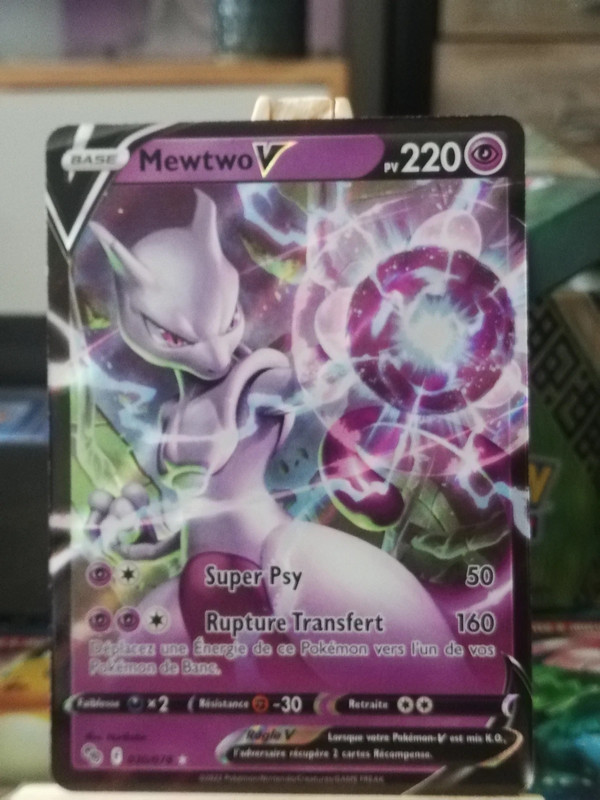 Carta Pokemon Mewtwo V 030/078 Pokemon Go