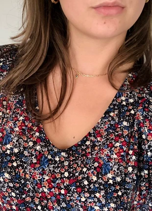 flower dress, merk: Jacqueline de Yong, staat: Heel goed, maat: L / 40 / 12, € 15,00, € 16,45 inclusief Kopersbescherming