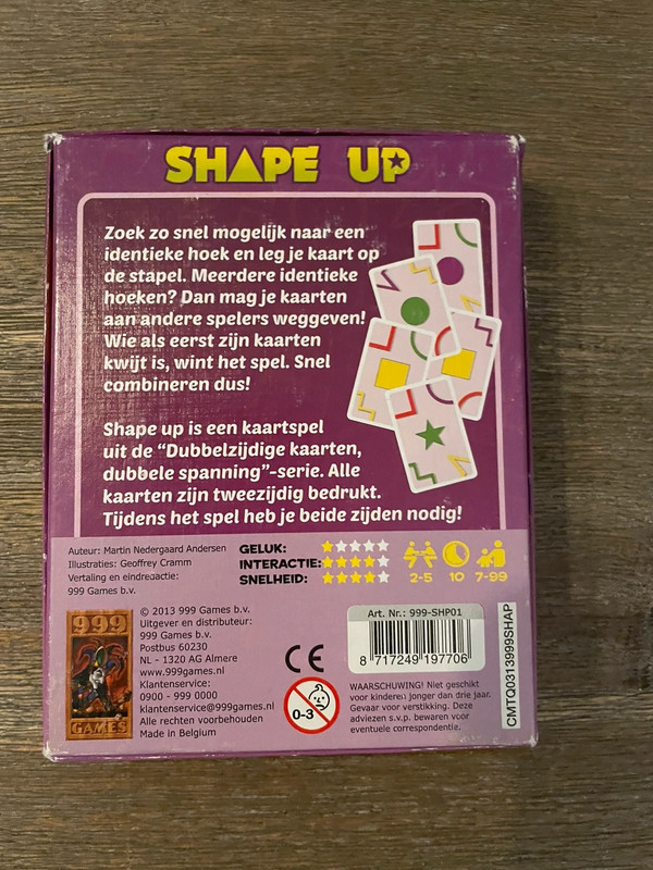 Shape up kaartspel 2