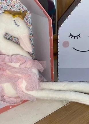 Cygne en doudou, brand: Rose, condizioni: Nuovo senza cartellino, taglia: Fino a 1 mese / 50 cm, €9.99, €11.19 include la Protezione acquisti