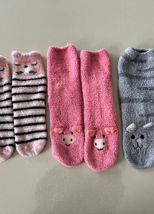 Lots de 3 chaussettes anti-dérapantes hiver, estado: Satisfactorio, tamaño: 37-39, 2,00 €, 2,80 € Protección al comprador incluida