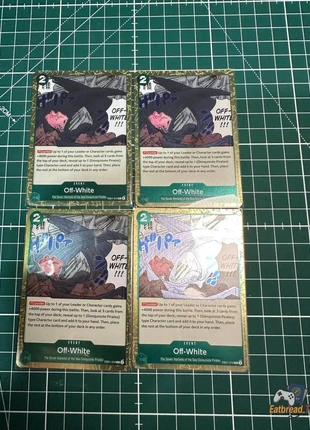 Off-White (EB01-019) - Play Set OnePiece TCG Bandai Card Game, Carte Singole, marke: OnePiece, zustand: Sehr gut, 4,00 €, 4,90 € inklusive Vinted-Käuferschutz