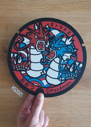 Gyarados wall art pokemon center munt jumbo coin rare ex promo decor, marque: Selfmade, état: Comme neuf, 15,00 €, 16,45 € Protection acheteurs incluse
