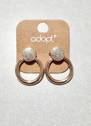 Boucles d'oreilles rondes dorées parfois neuve avec étiquette, brand: adopt’, condition: New with tags, €2.50, €3.33 includes Buyer Protection