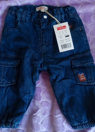 Lot 2 pantalon garçon du pareil au même, merk: Du Pareil au Même, staat: Nieuw met prijskaartje, maat: 9-12 maanden / 74 cm, € 12,00, € 13,30 inclusief Kopersbescherming