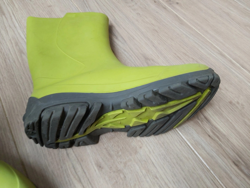 Botte de pluie verte Decathlon 33 34 Vinted