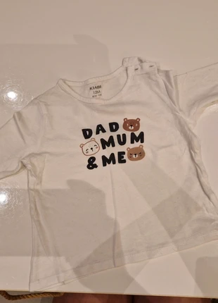 Tee shirt manche longue, brand: Kiabi, condition: Good, size: 9-12 months / 74 cm, €1.50, €2.28 includes Buyer Protection