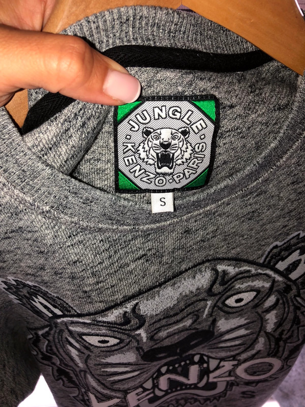Sweat kenzo femme tigre sale