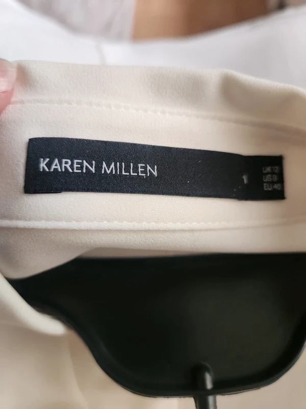 Élégant chemisier transparent Karen Millen taille 40 - photo numéro 7