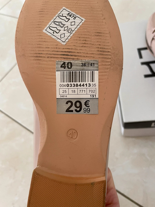 Mocassins rose nude La Halle Vinted