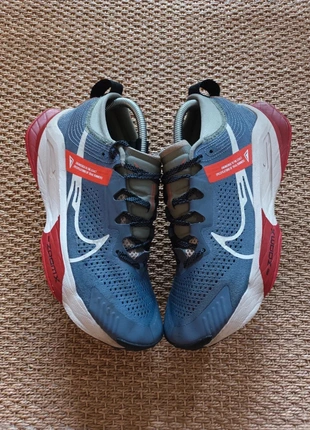 Nike ZoomX Zegama Trail - Gris/Orewood/Rouge - Taille 41, brand: Nike, condition: Very good, size: 41, €54.90, €58.35 includes Buyer Protection