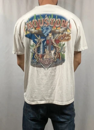 T-shirt Hard Rock Café Houston Blanc taille XL, marke: Hard Rock Café, zustand: Gut, größe: XL, 14,99 €, 16,44 € beinhaltet Vinted-Käuferschutz Pro