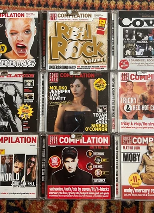 Lotto 15 CD promo Rock Star magazine, condizioni: Ottime, €30.00, €32.20 include la Protezione acquisti