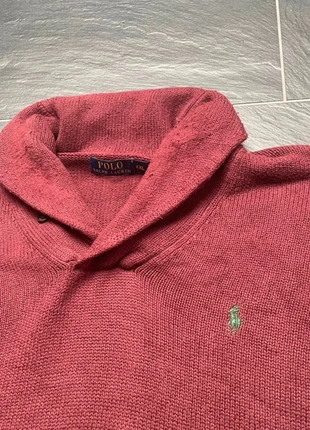 Ralph Lauren Rollkragenpullover Sweater Strick Knit 3 Knöpfe Burgunder Rot XXL, brand: Ralph Lauren, condizioni: Ottime, taglia: XXL, €26.99, €29.04 include la Protezione acquisti