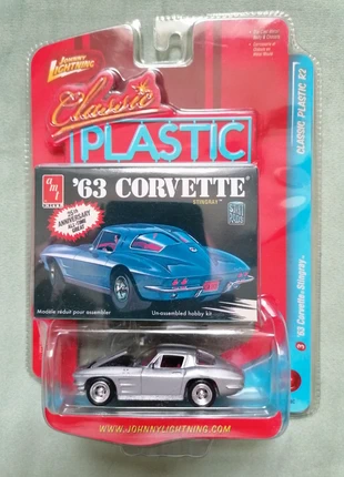 1963 Corvette Stingray, marke: Johnny Lightning, zustand: Neu, mit Etikett, 25,00 €, 26,95 € inklusive Vinted-Käuferschutz
