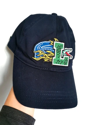 Casquette Lacoste cap patch crocodile homme femme streetwear streetstyle tennis brodée, merk: Lacoste, staat: Heel goed, maat: Universele maat, € 79,00, € 83,65 inclusief Kopersbescherming Pro
